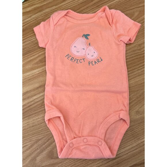 Baby Girls Long & Short Sleeve Bodysuit Set Rococo Child of Mine Carters NB-3M - Picture 2 of 10